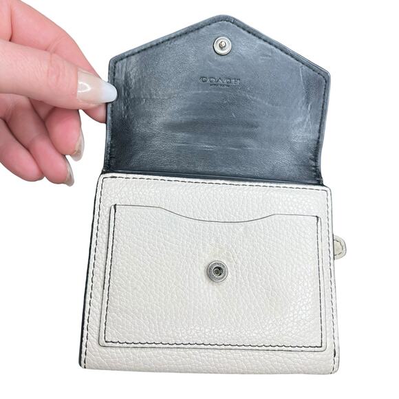 Coach Small Wallet with Star Rivets. - Picture 8 of 13